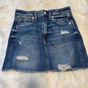 GAP Classic Blue Denim Mini Skirt